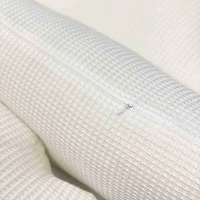Protectie laterala patut bebecopii 4 piese Norisori milk (10)